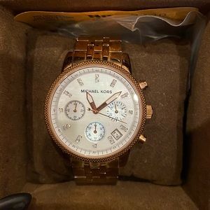 Michael Kors Rose Gold Watch